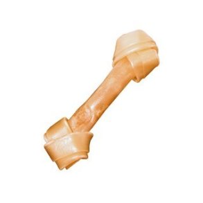 Treateaters Knotted bone nat. 10 cm, 12 stk