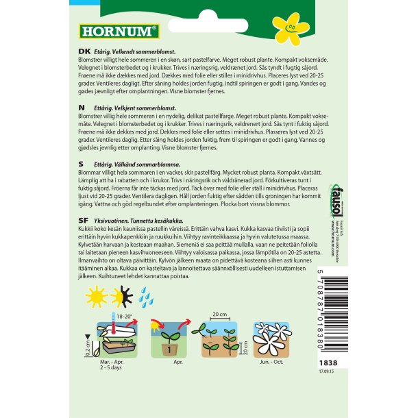 Hornum Prydtobak, Avalaon Appleblossom F1