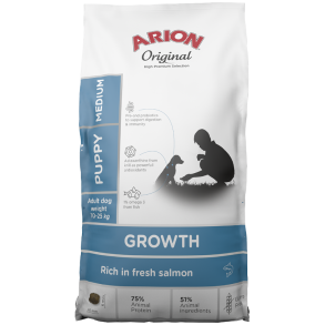 ARION Original Growth Fish Medium, 12kg
