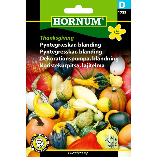 Hornum Pyntegrskar, blanding, Thanksgiving