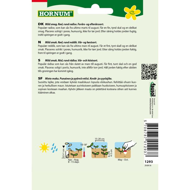 Hornum Radise, Cherry Belle