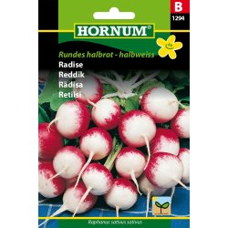 Hornum - Radise, Rundes halbrot-halbweiss