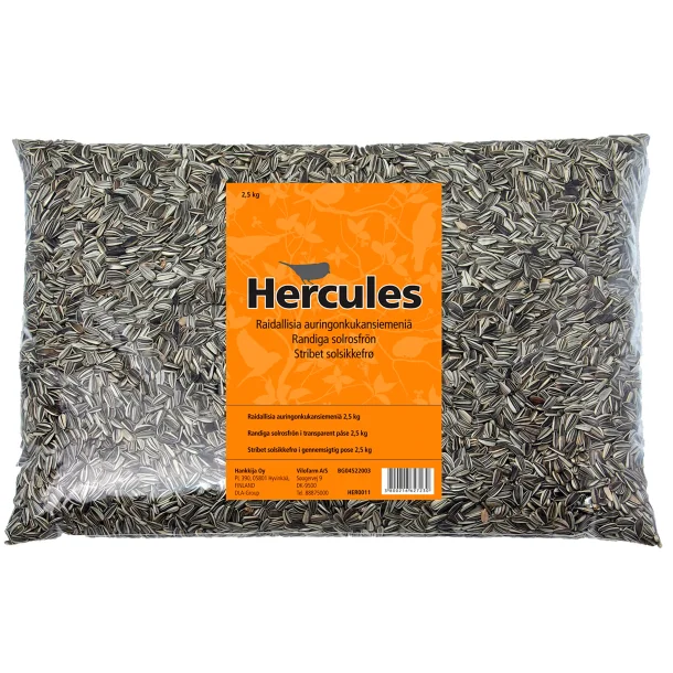 Hercules Stribede Solsikkefr�, 2,5 kg
