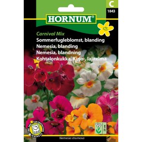 Hornum Sommerfugleblomst, bl., Carnival Mix