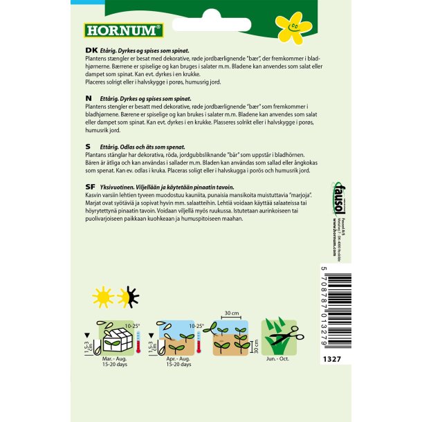 Hornum Spinat, Jordbr-