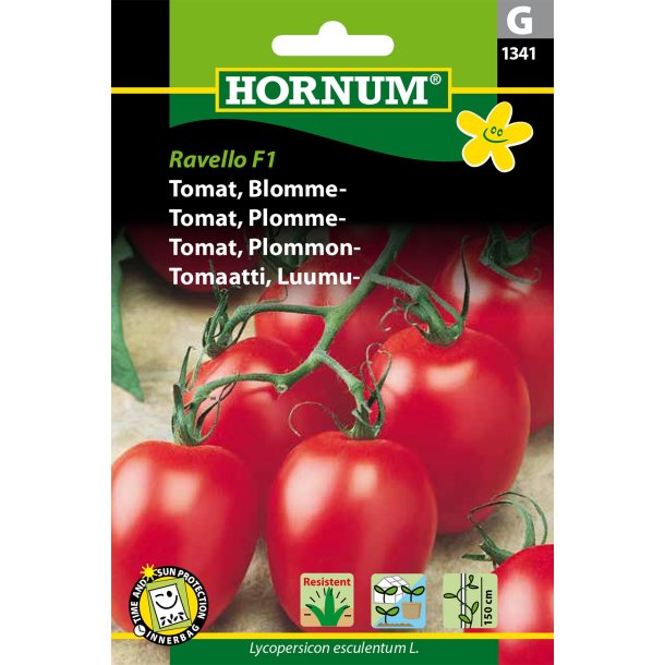 Hornum Tomat, Blomme-, Ravello F1