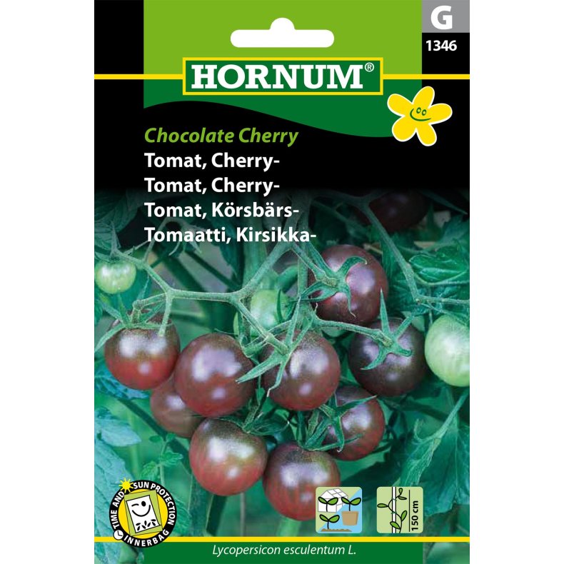 Hornum Tomat, Cherry-, Black Cherry