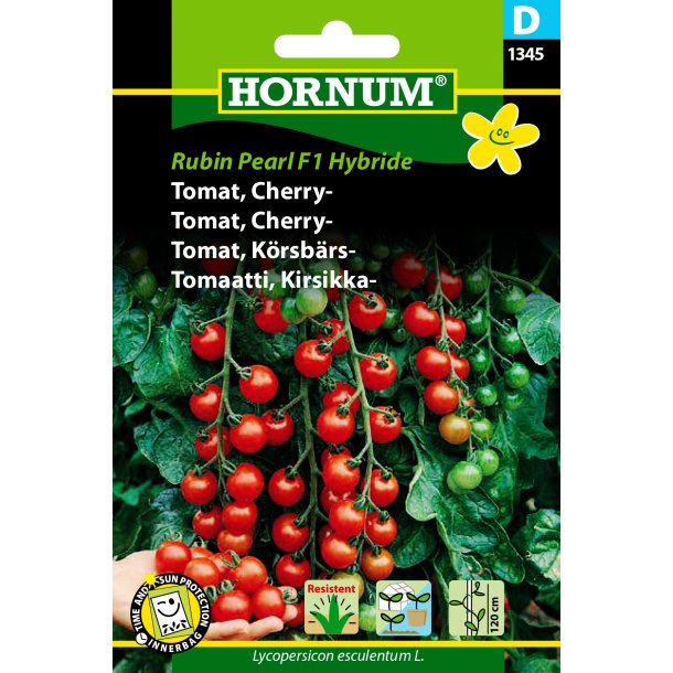 Hornum Tomat, Cherry-, Gardener's delight