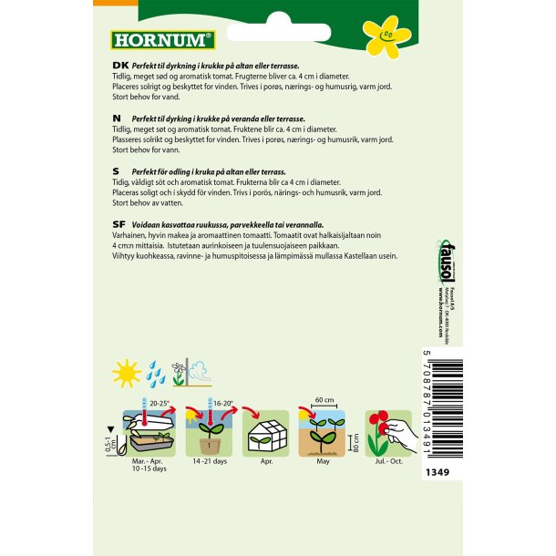 Tomat, Potte-, Totem F1