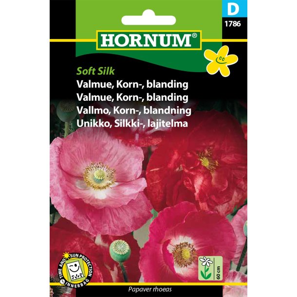 Hornum Valmue, Korn-, blanding, Soft Silk