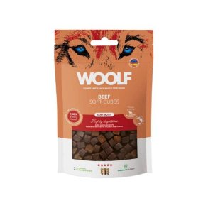 WOOLF Soft Cubes Beef, 100g