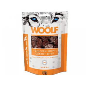Woolf Chicken with Carrots Bites 100g