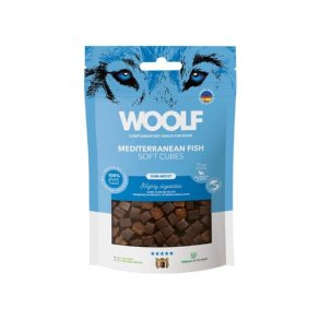 WOOLF Soft Cubes Mediteranean Fish, 100g